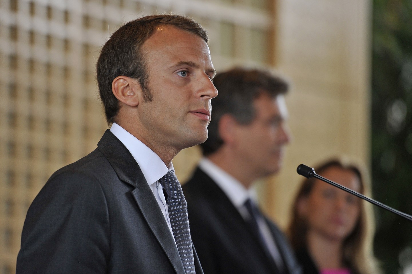 Emmanuel Macron Named As France's New Minister Of The Economy, Production Recovery and the Digital Sector