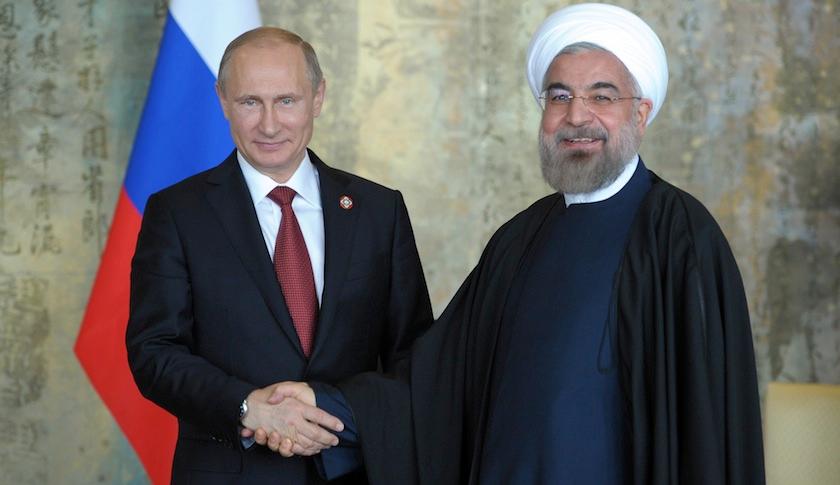putin rouhani russia iran