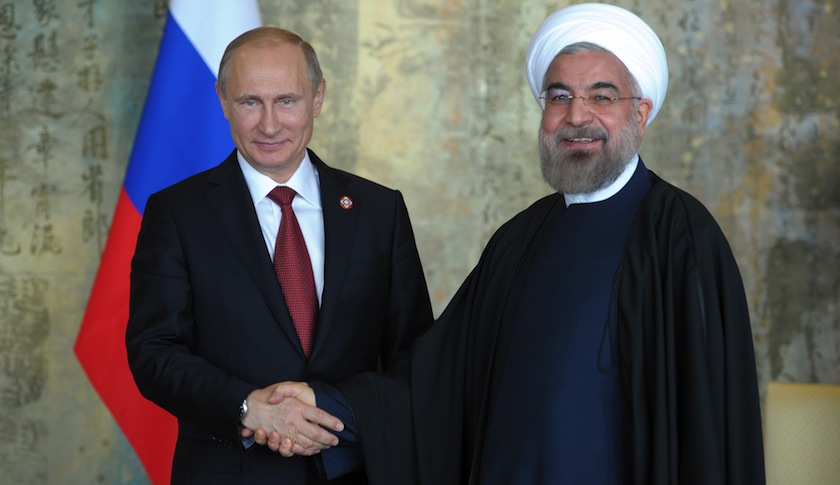 putin rouhani russia iran