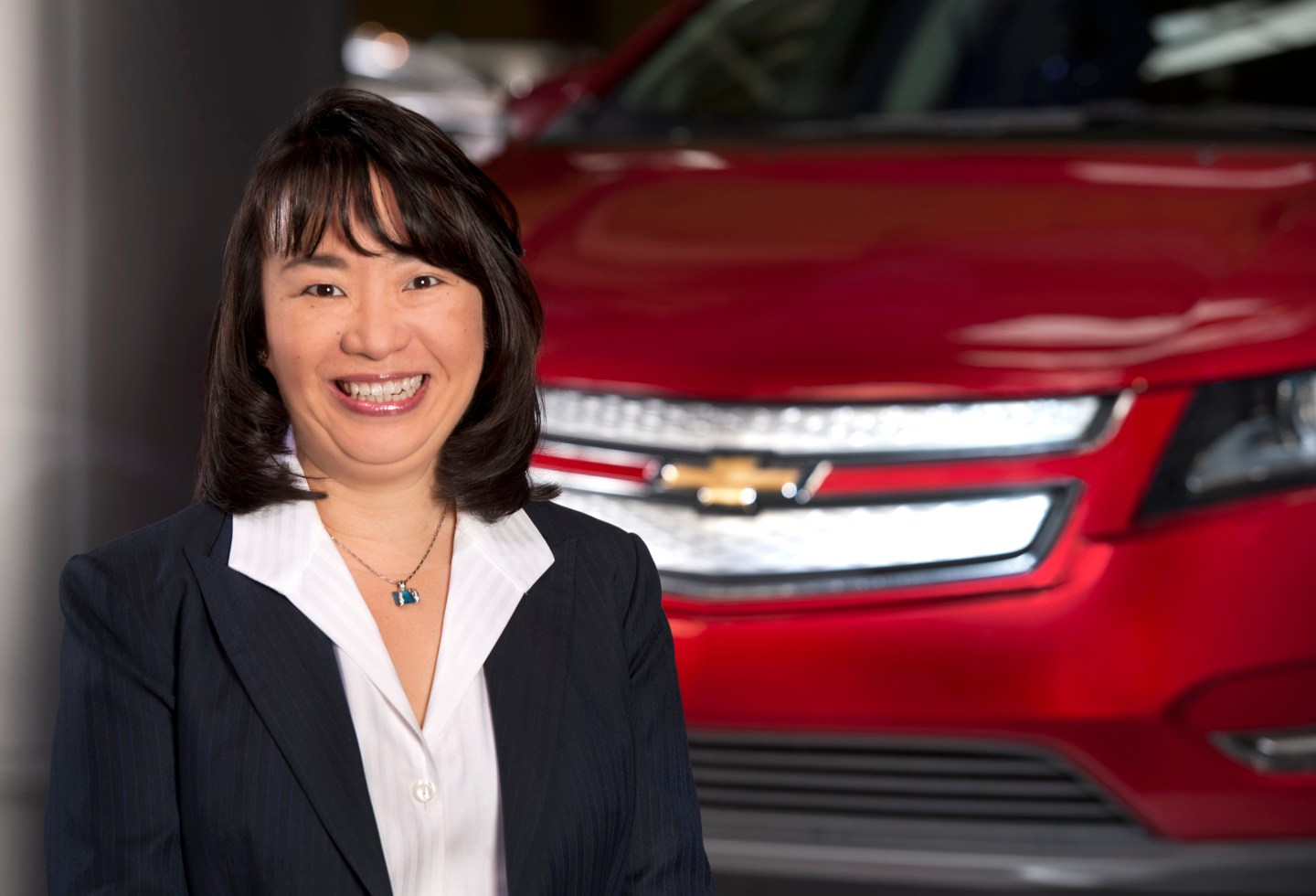 Mary Chan, president of GM's Global Connected Consumer group.