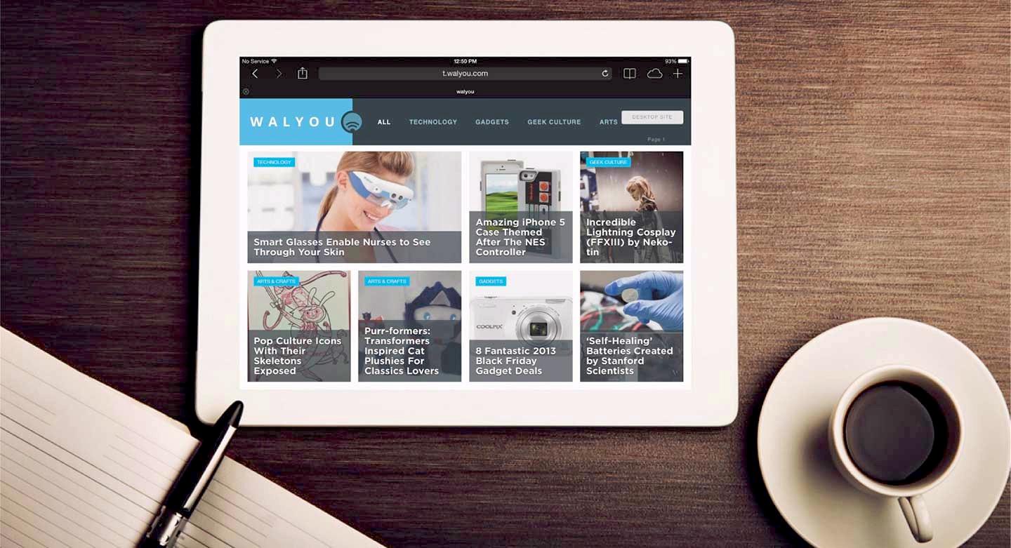 Onswipe touts its platform as an easy way for publishers to bring their content to the mobile web.