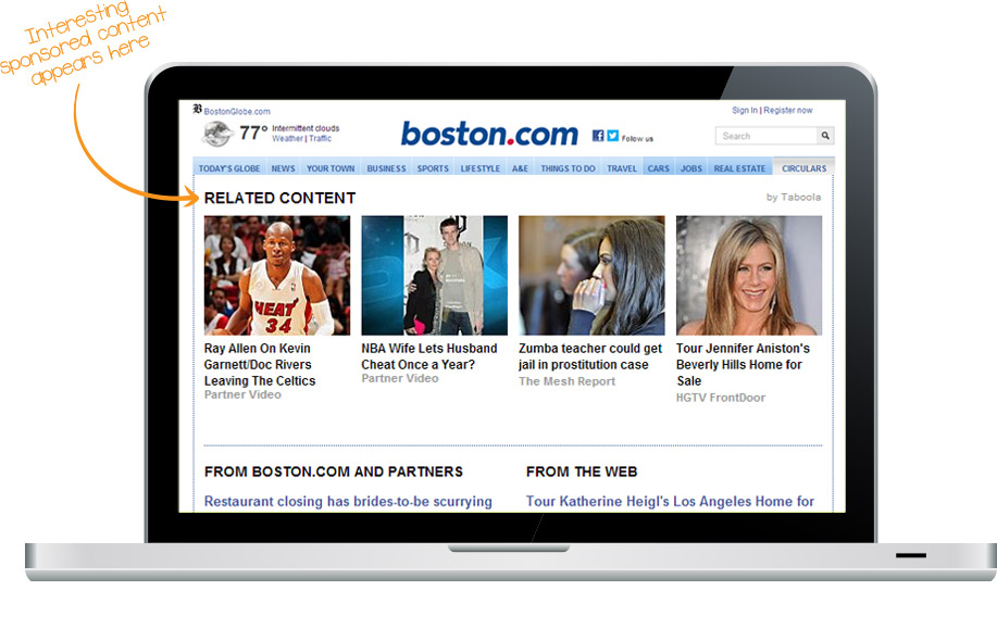 Taboola's content recommendation module is a fixture on the web.
