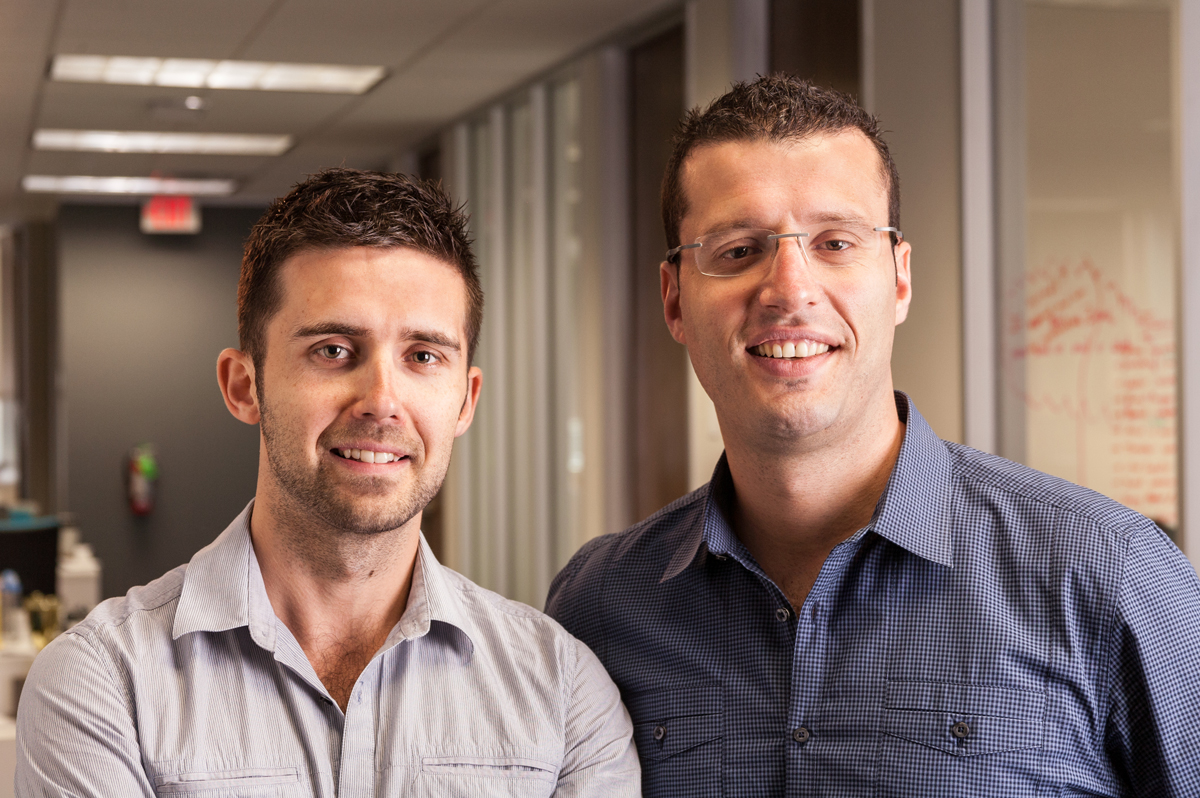 Bigcommerce cofounders Mitch Harper and Eddie Machaalani.