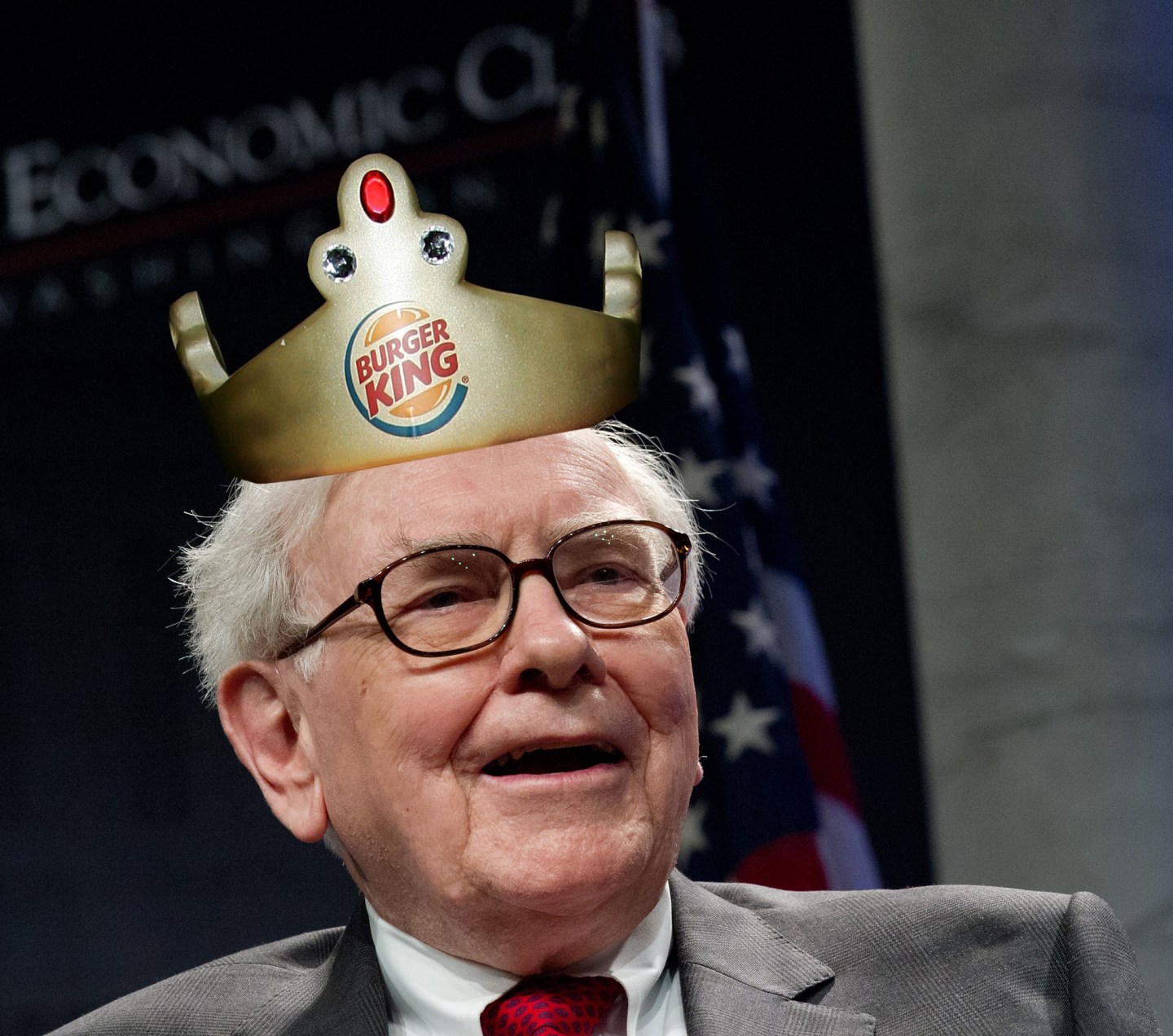 Billionaire Warren Buffett, CEO and chai