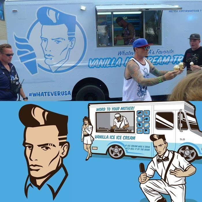 Fight, fight baby: Did Bud Light co-opt a Vanilla Ice t-shirt design?