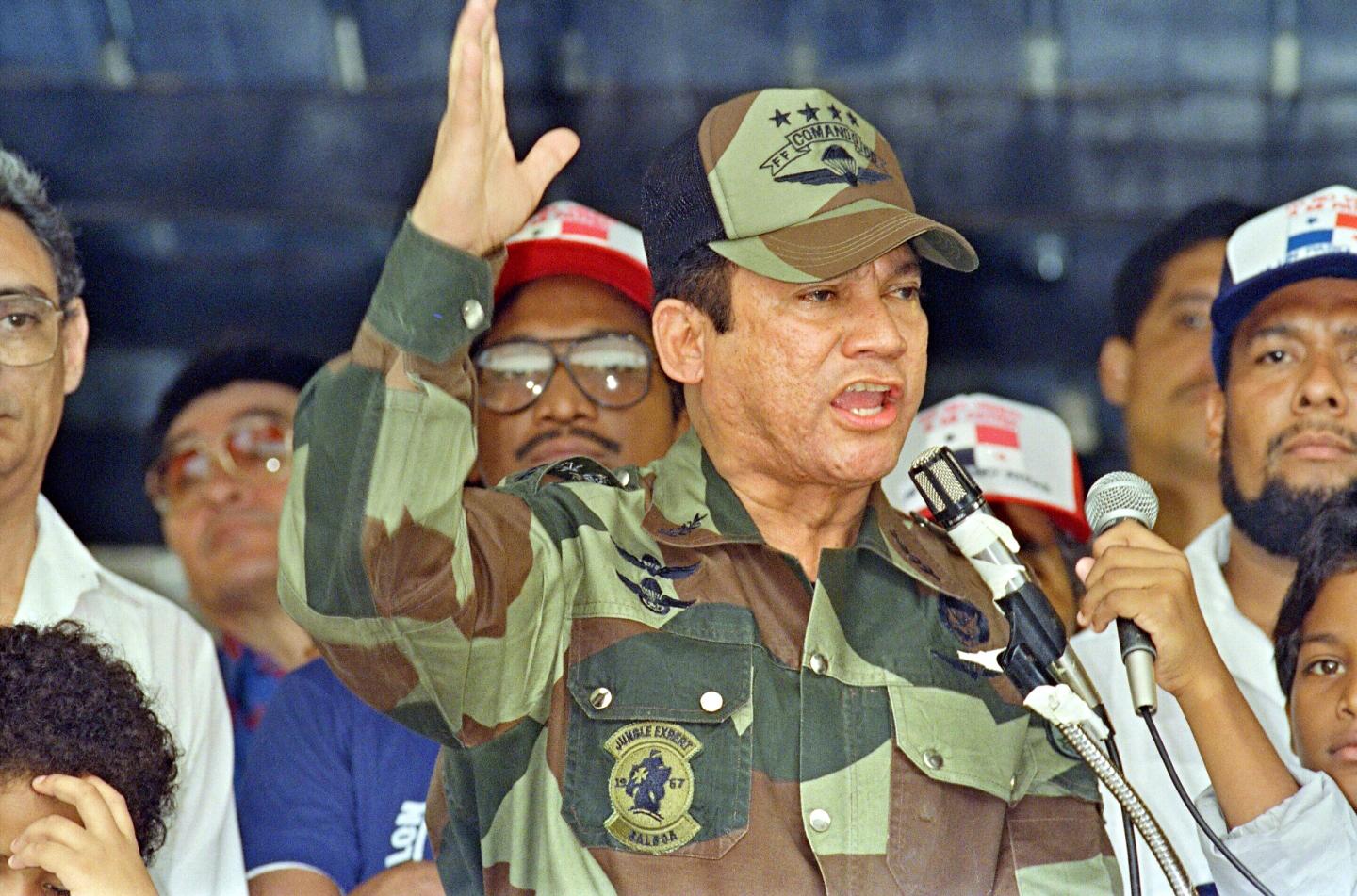 General Manuel Antonio Noriega speaks 20