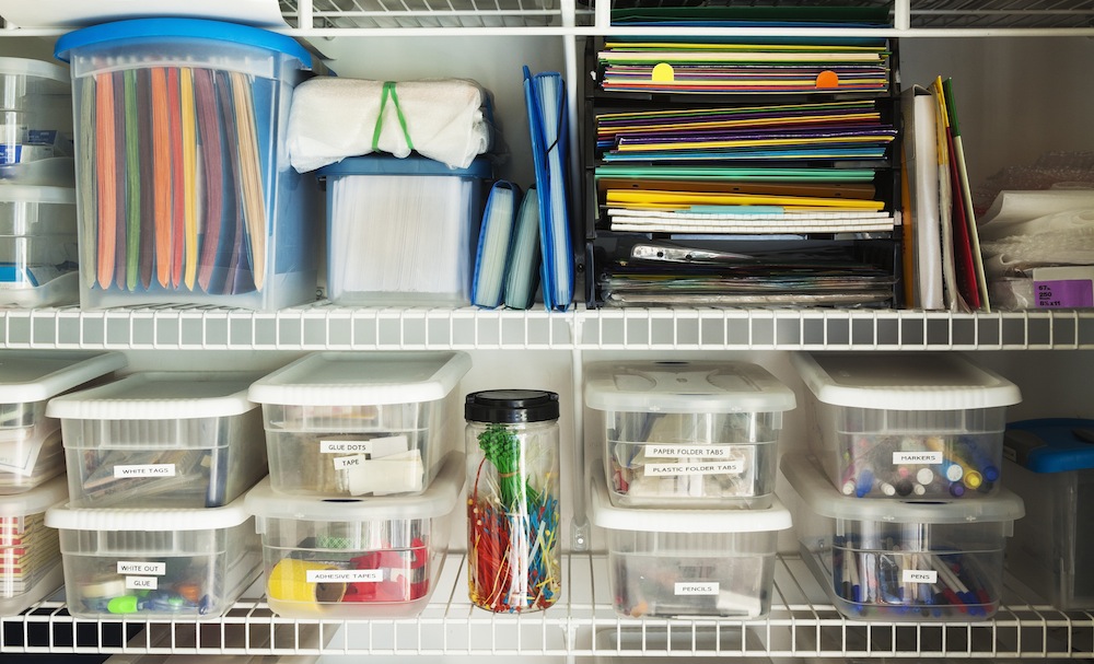 office supplies closet