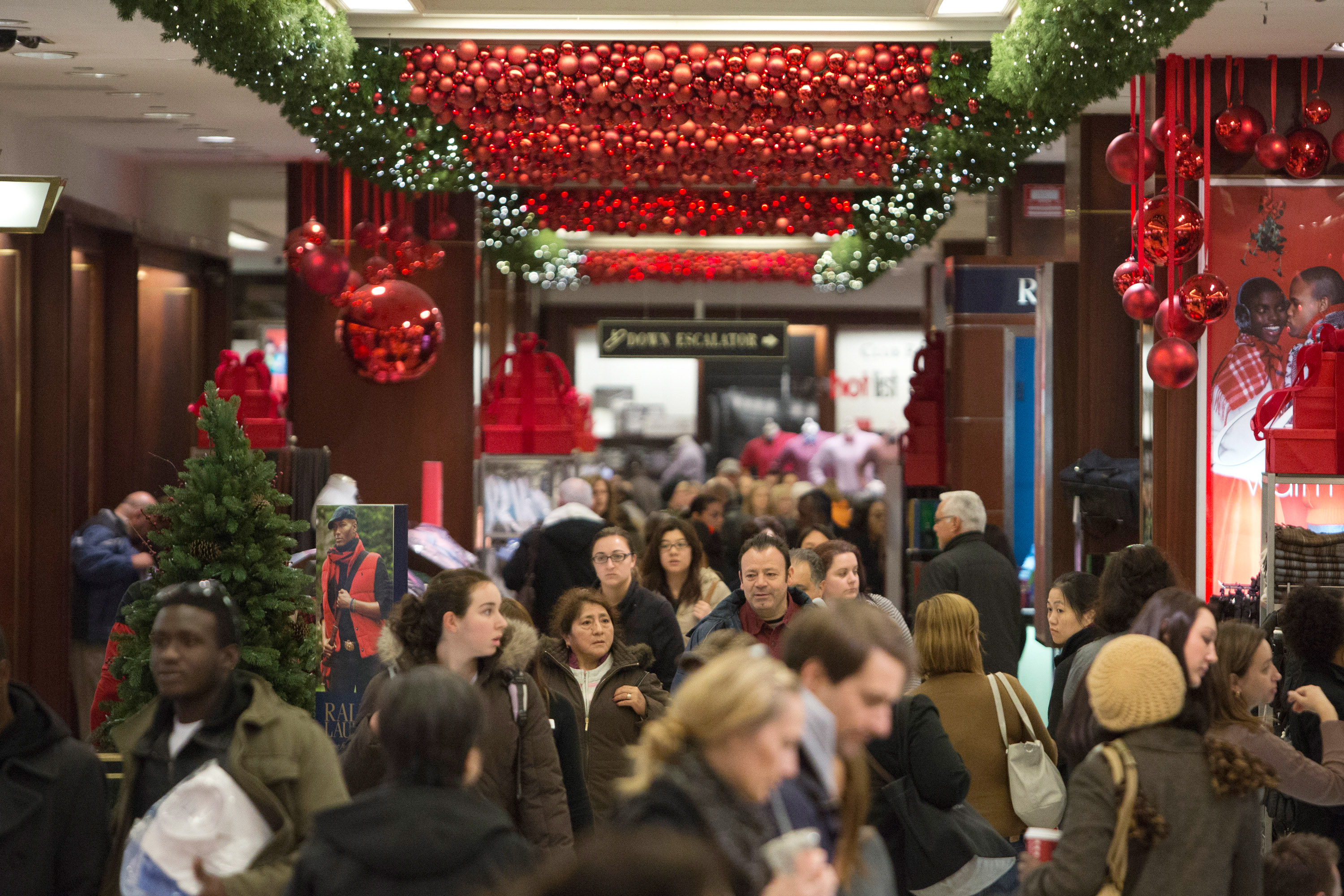 Holiday Shoppers Seek Out Deals On Black Friday