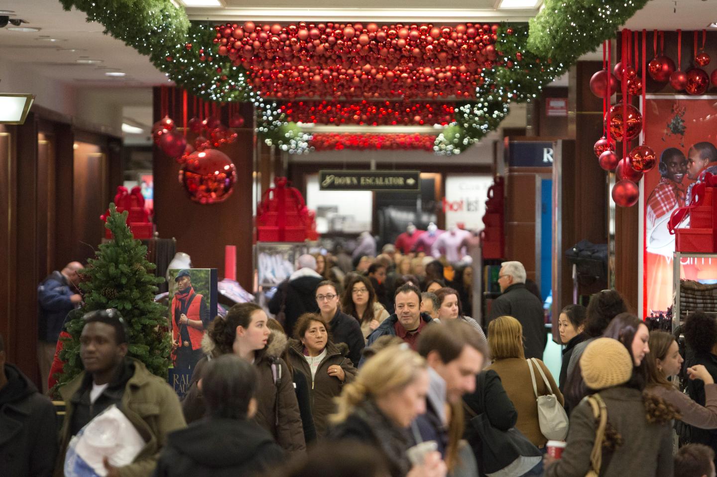 Holiday Shoppers Seek Out Deals On Black Friday