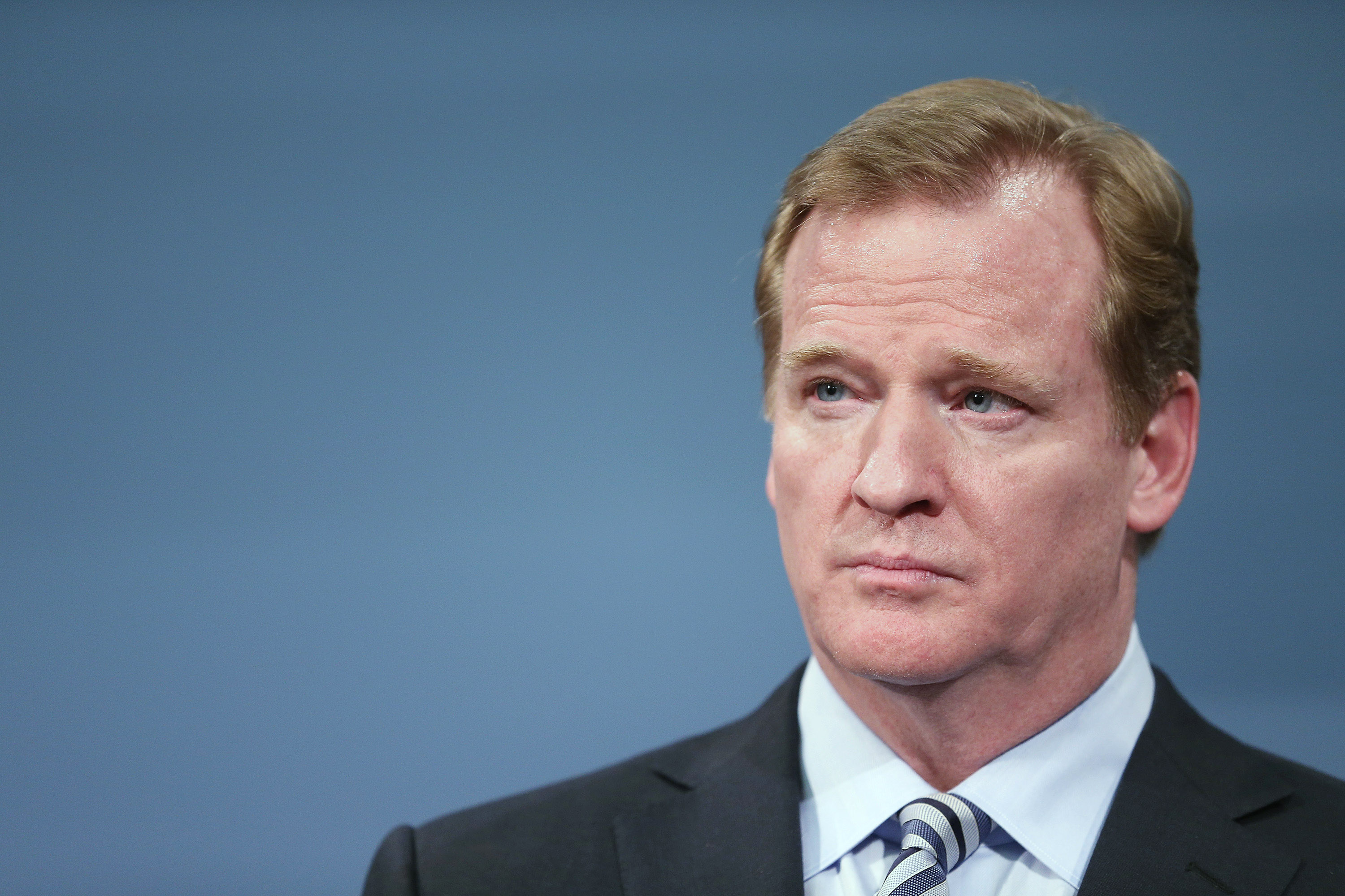 NFL Commissioner Goodell Discuss 2014 Super Bowl Plans