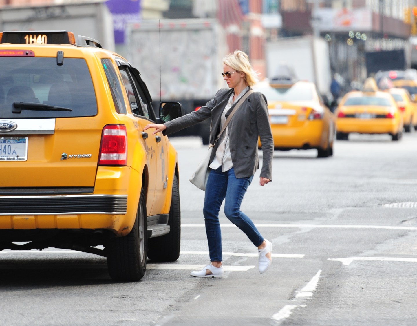 Celebrity Sightings In New York City - June 5, 2013