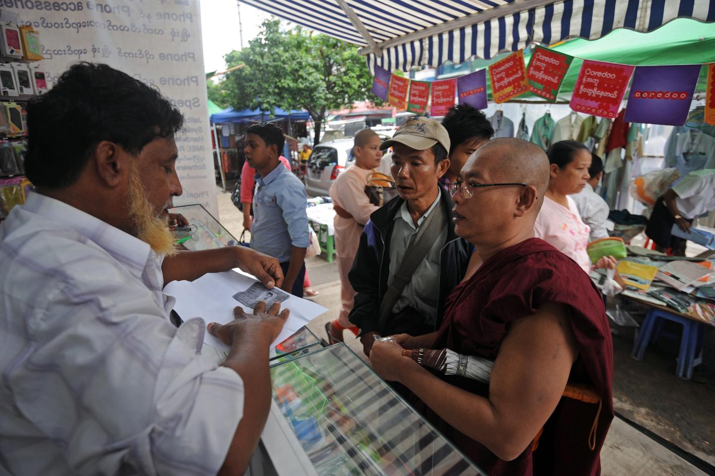 MYANMAR-QATAR-NORWAY-TELECOM-OOREDOO-TELENOR
