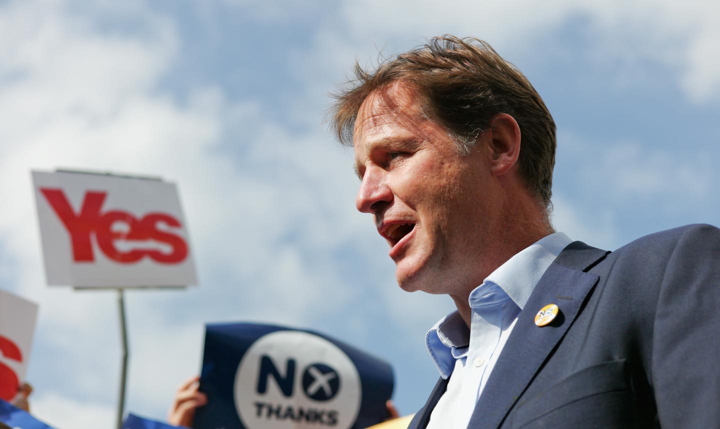 Party Leaders Campaign To Save The Union