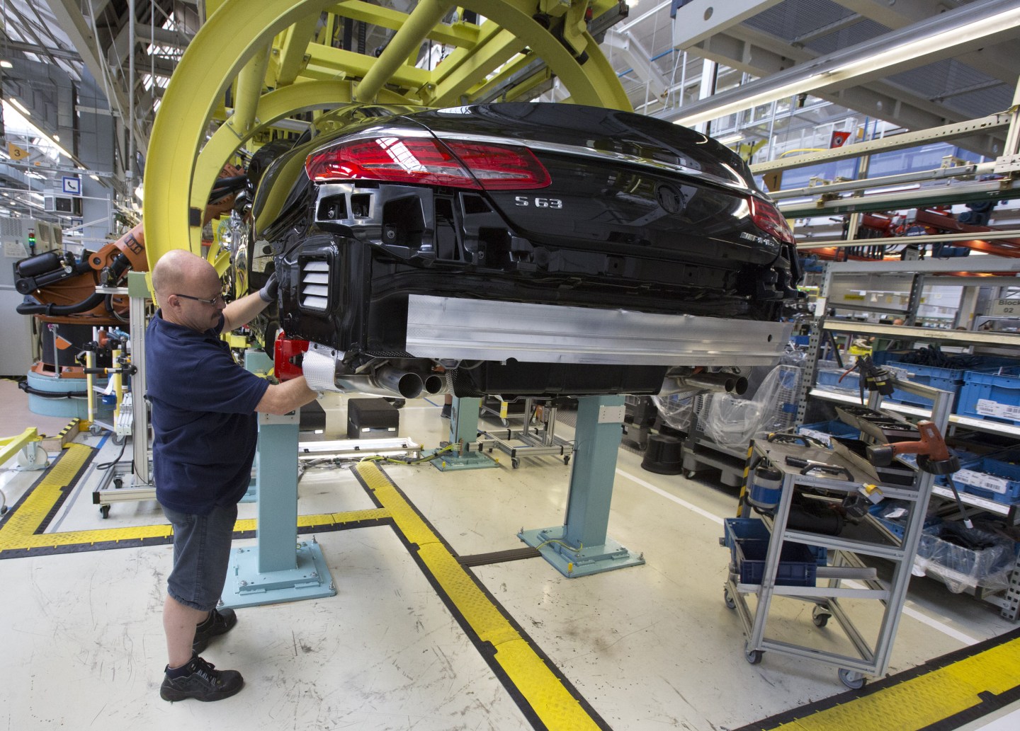 Mercedes S Class Coupe Production