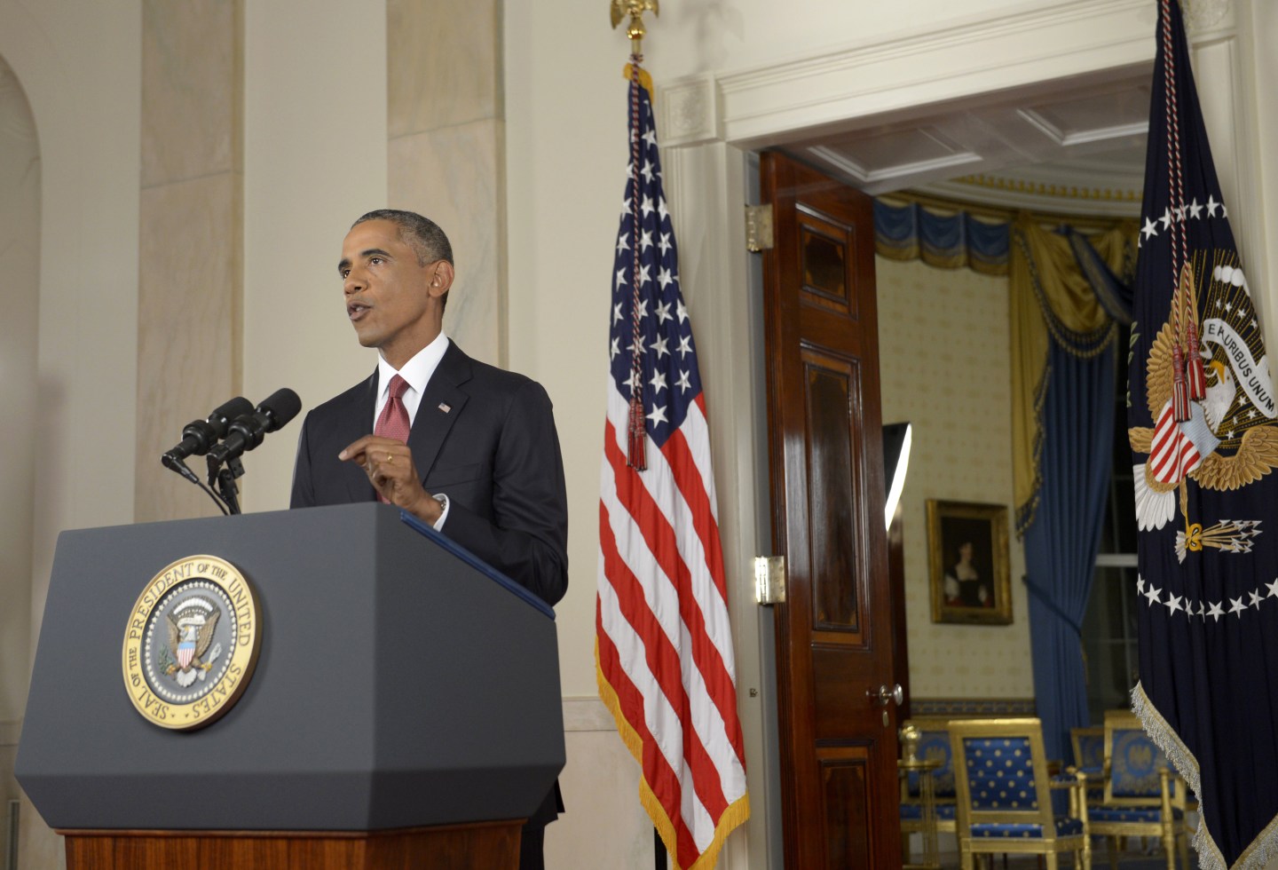 President Obama Delivers An Address To The Nation