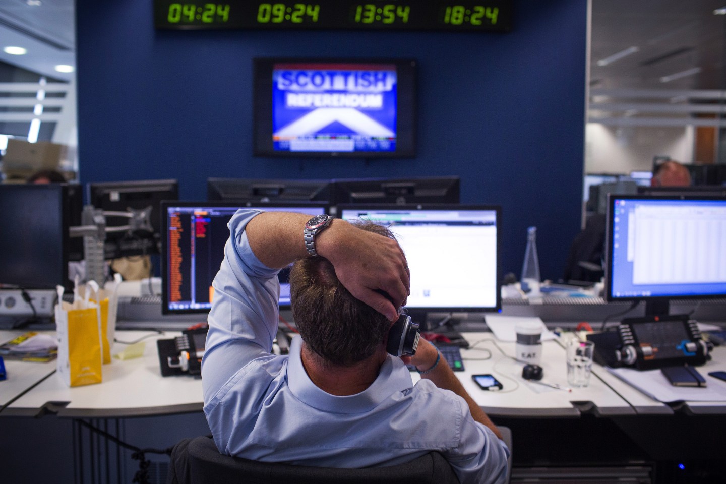 Markets React To Scottish Independence Referendum Vote Result