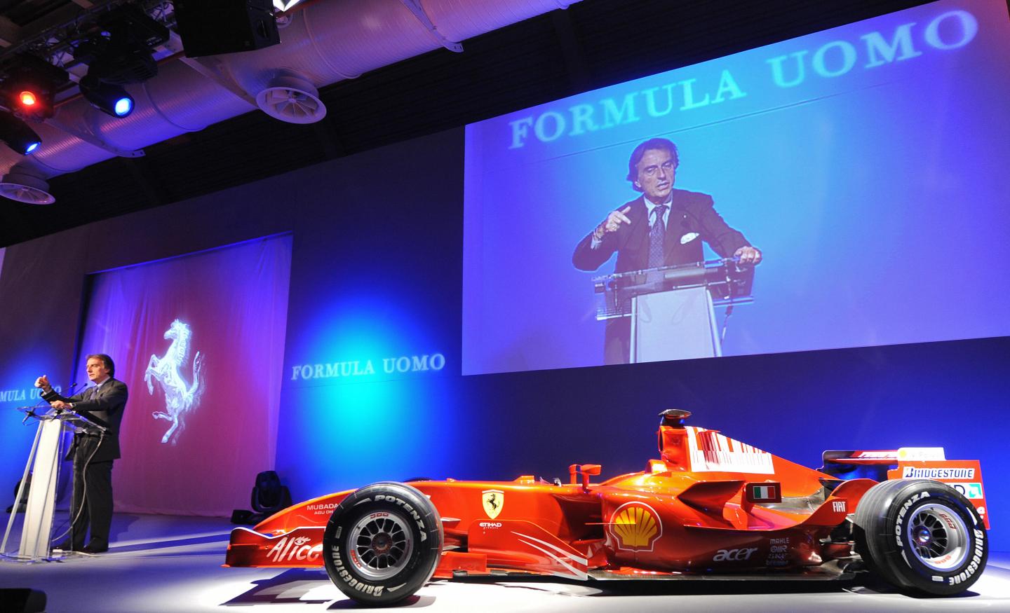 Ferrari's president Luca Cordero Di Mont