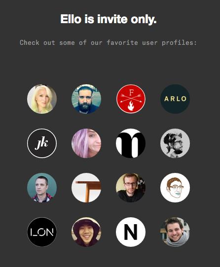 Ello social network intro