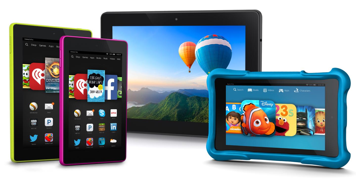Amazon Fire tablet family (September 2014)