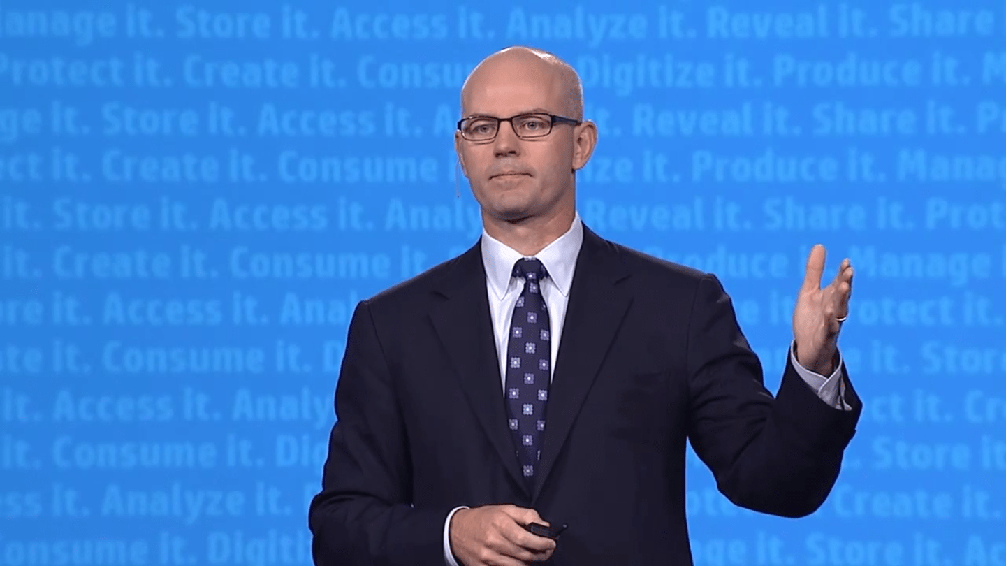 HP's Art Gilliland speaking at Protect 2013