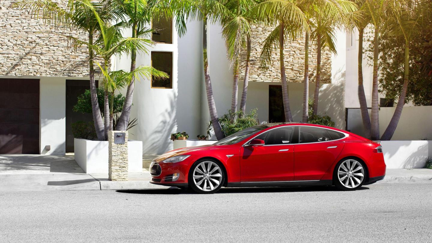 Tesla Model S electric car