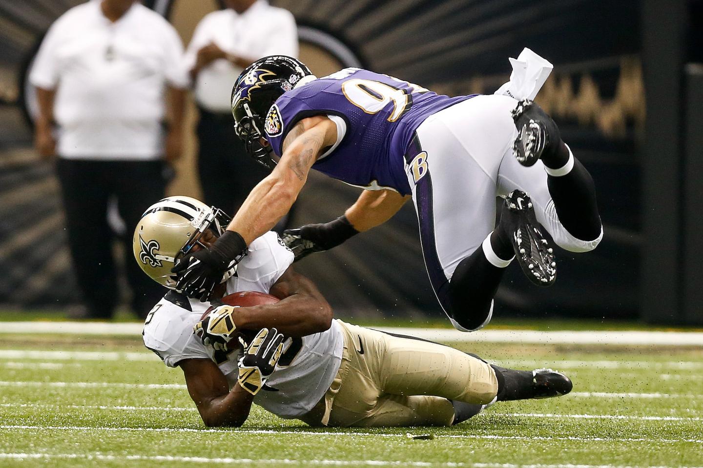 NFL: Preseason-Baltimore Ravens at New Orleans Saints