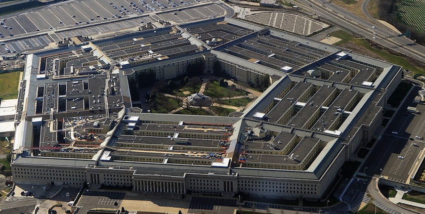 The Pentagon building in Washington, DC