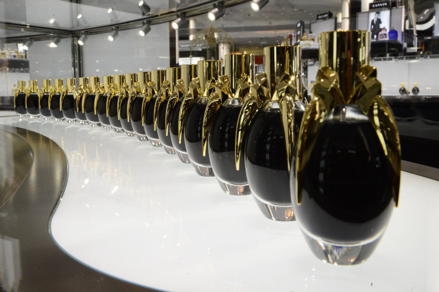 Lady Gaga Launches Debut Fragrance, Fame At Harrods, London
