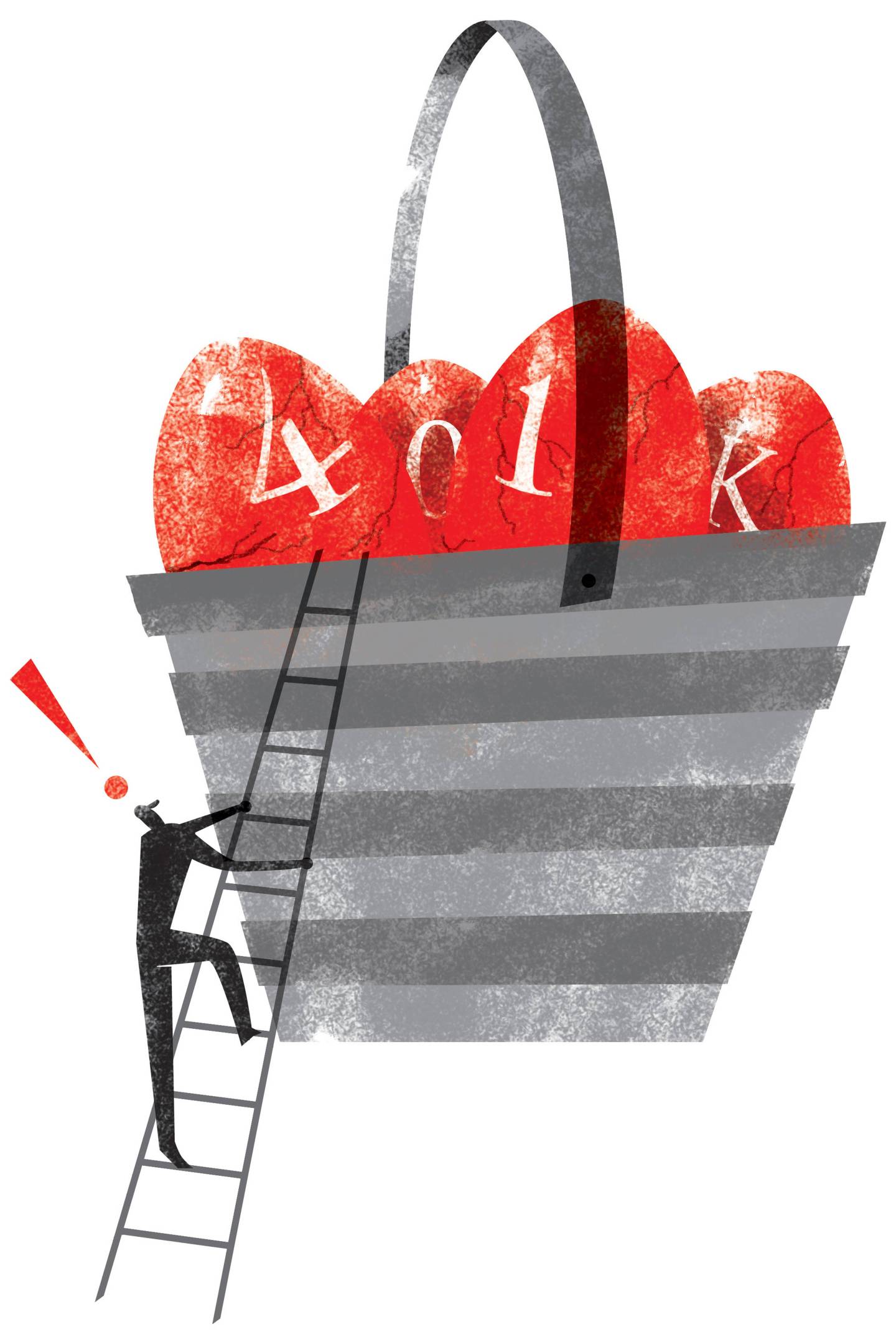 ILLUSTRATION: 401k Basket