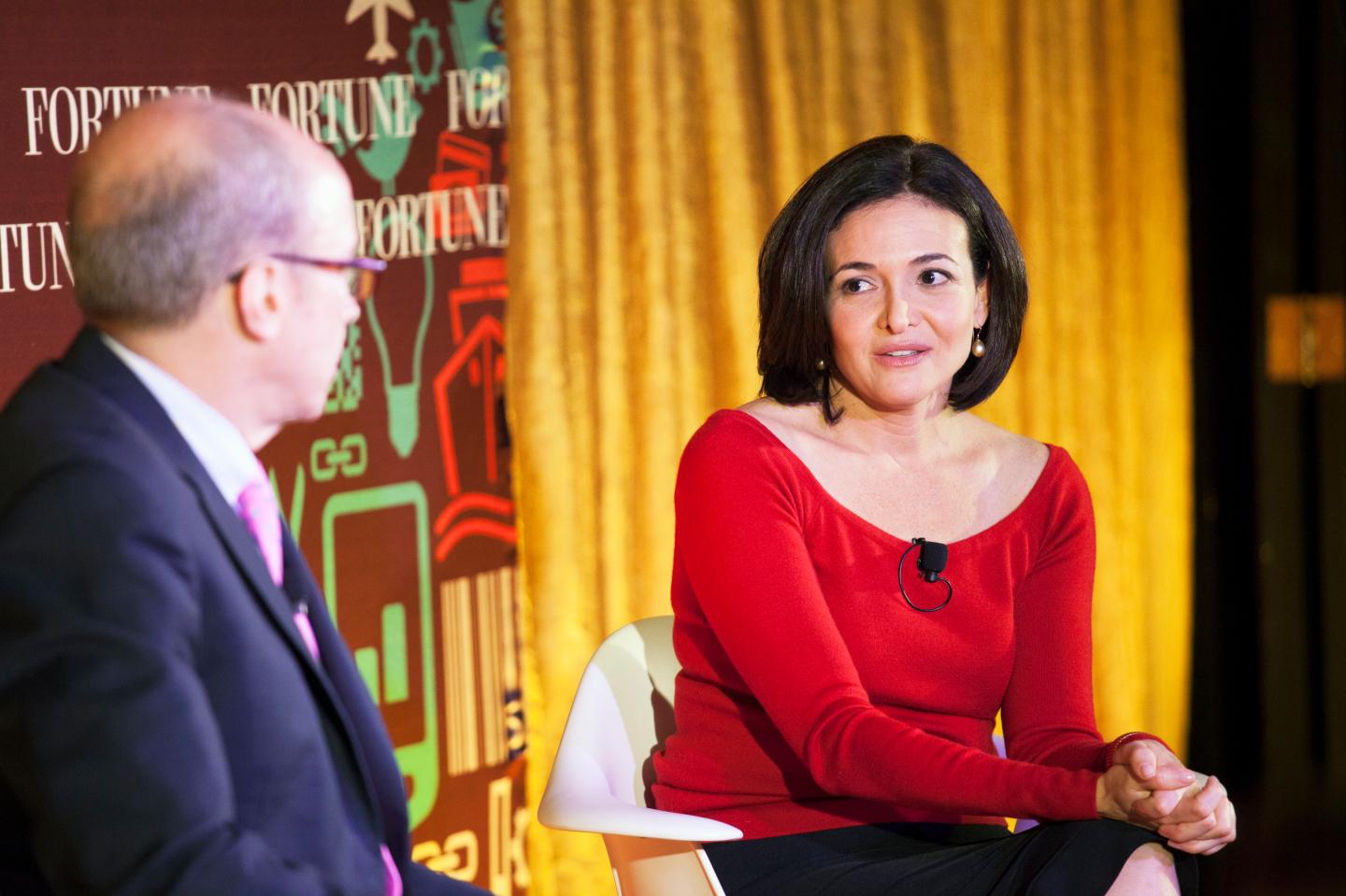 Sheryl Sandberg, Fortune Brainstorm Tech marketing dinner New York 2014