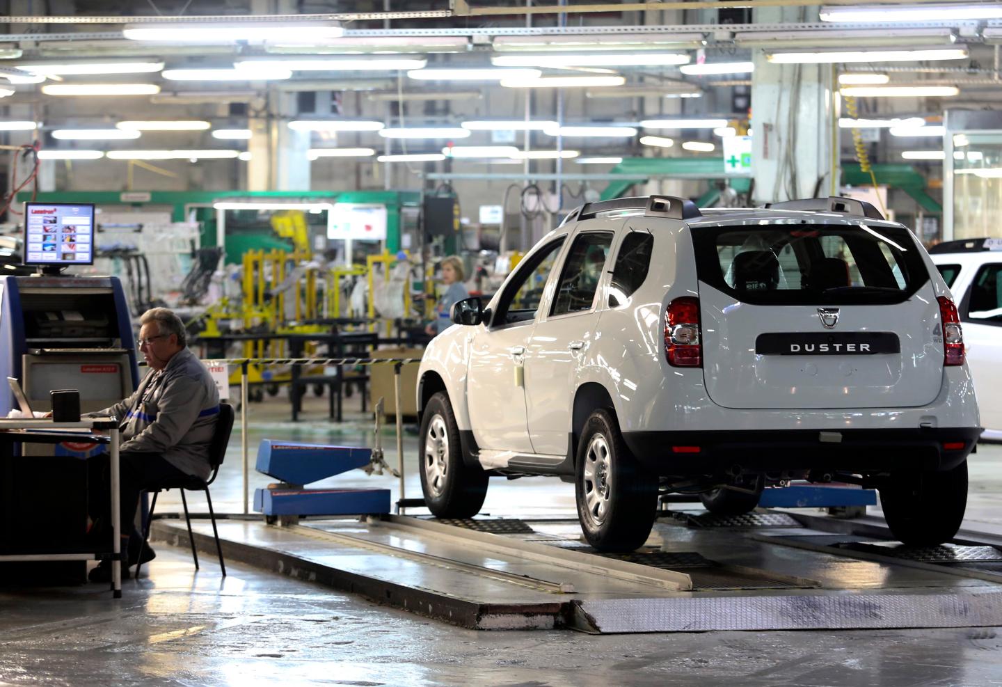 Inside A Renault Dacia Plant As Vehicles Leave The Production Line