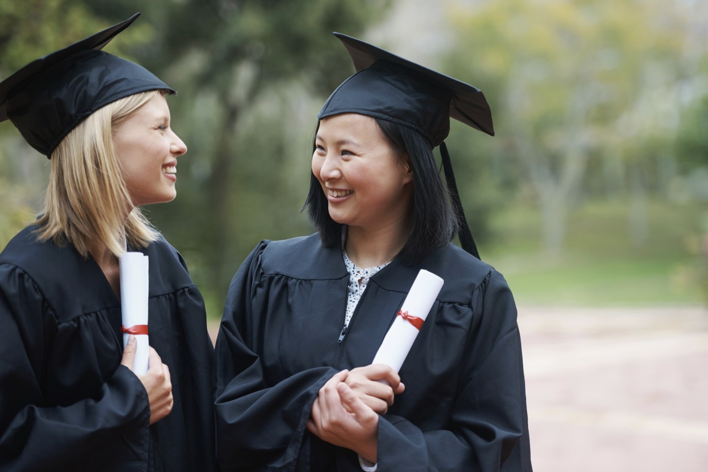 women college graduation MBA