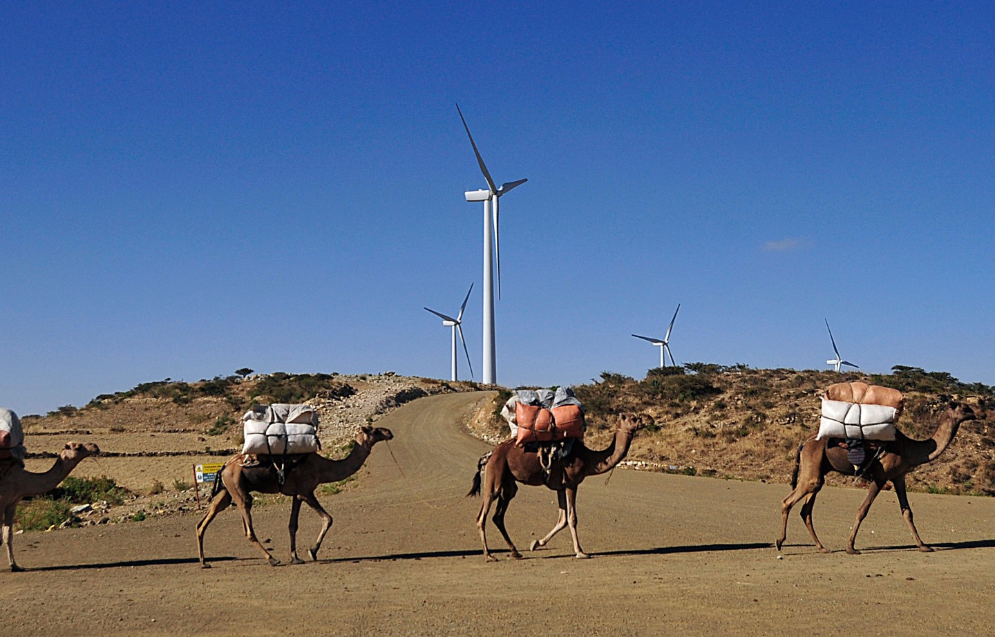 ETHIOPIA-ENERGY-WINDFARM