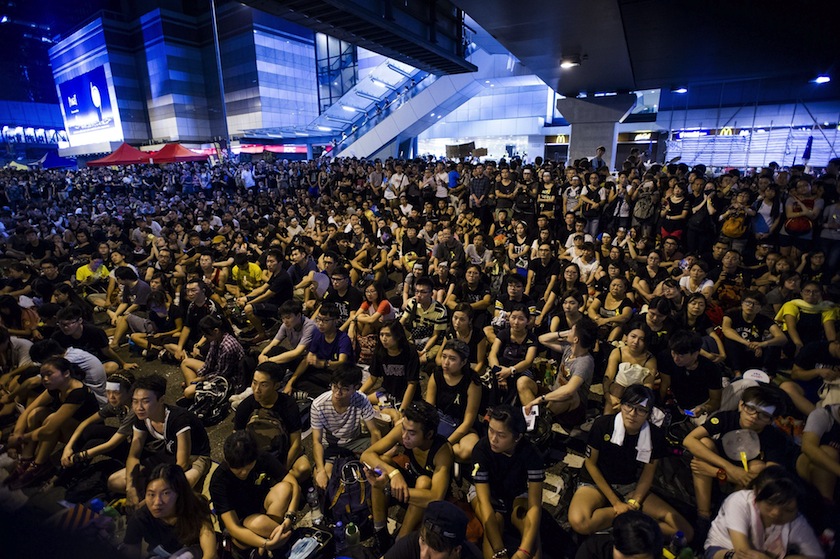 HONG KONG-CHINA-POLITICS-DEMOCRACY