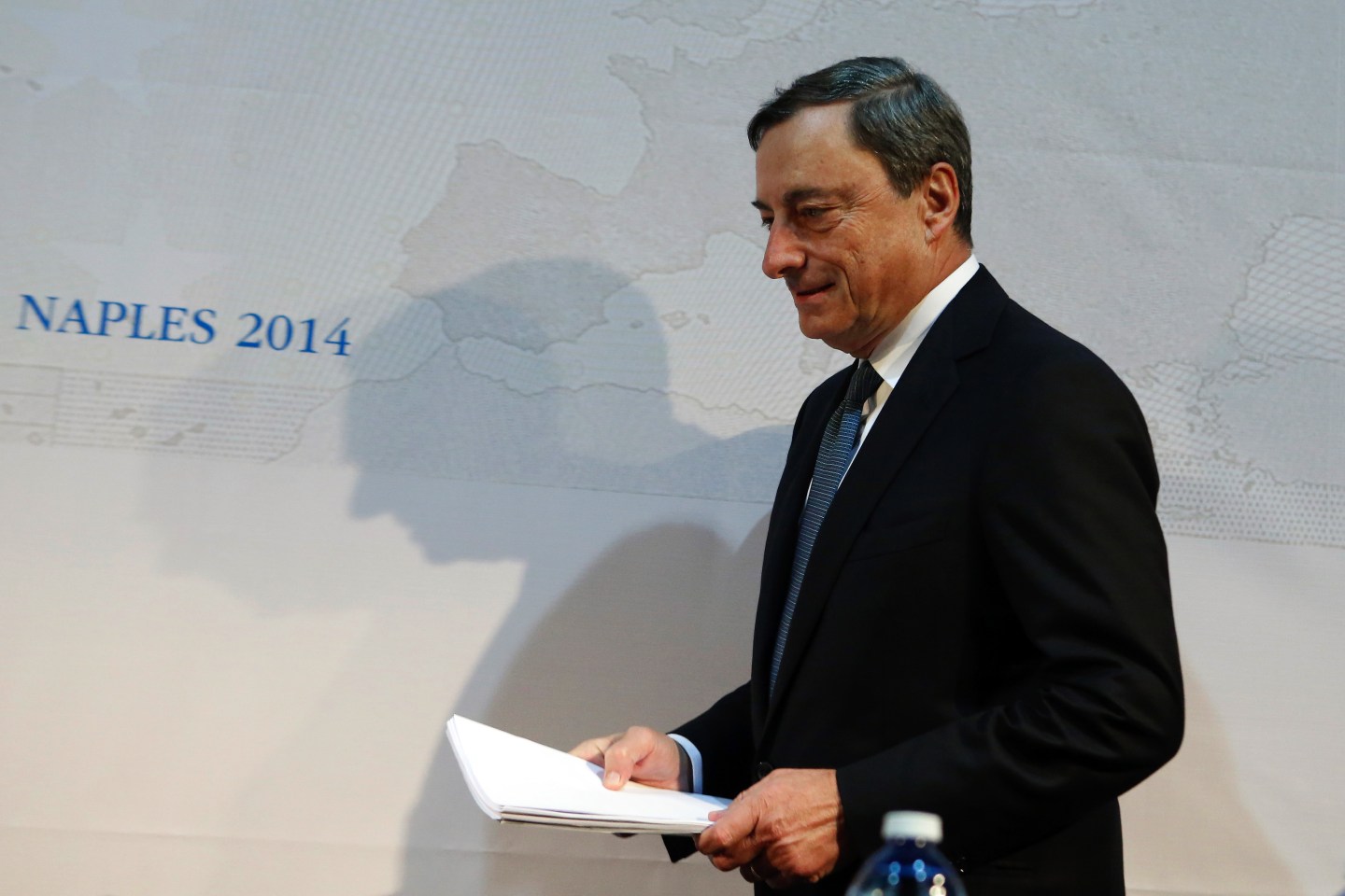 ECB's Mario Draghi Announces Rate Decision