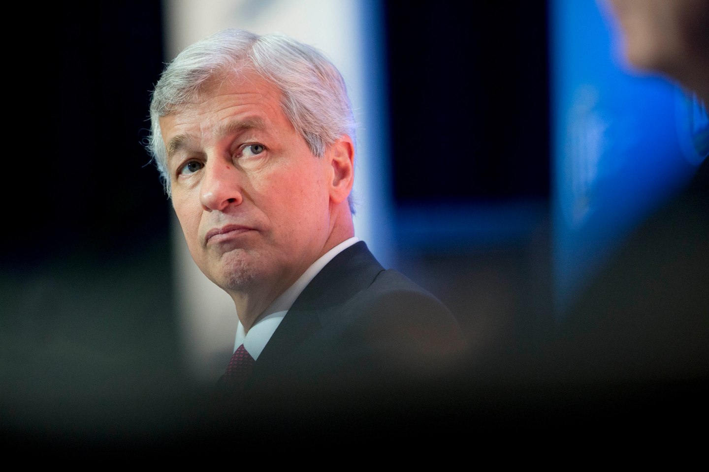 JPMorgan Chase & Co. CEO Jamie Dimon Speaks At An Institute Of International Finance Panel