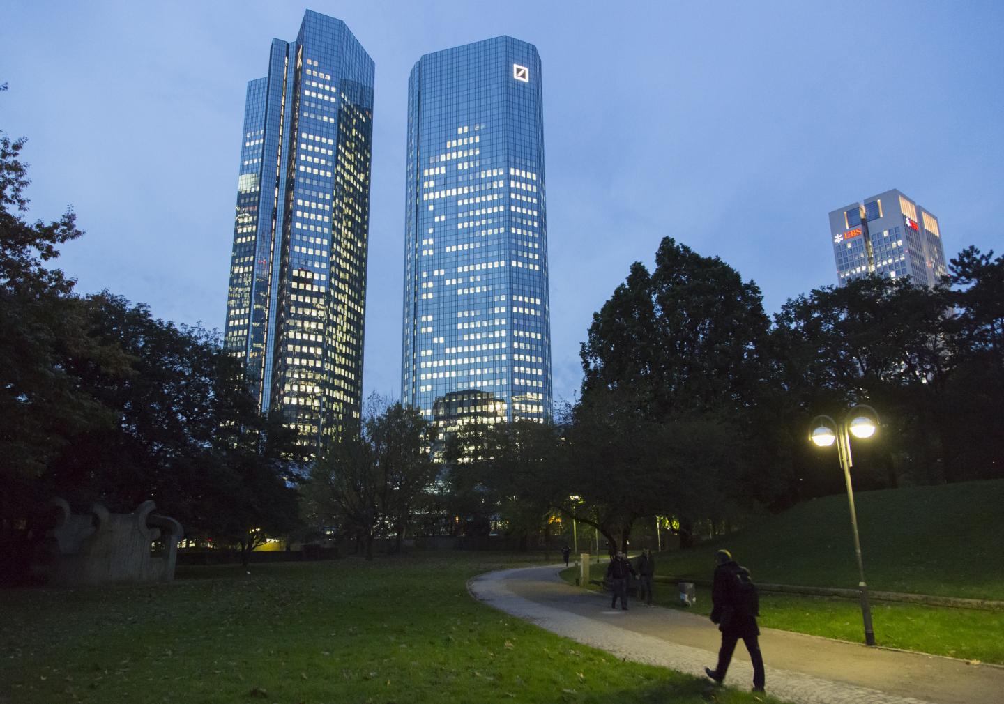 Deutsche Bank Headquarters And Branches Ahead Of Foreign Exchange Rigging Fine