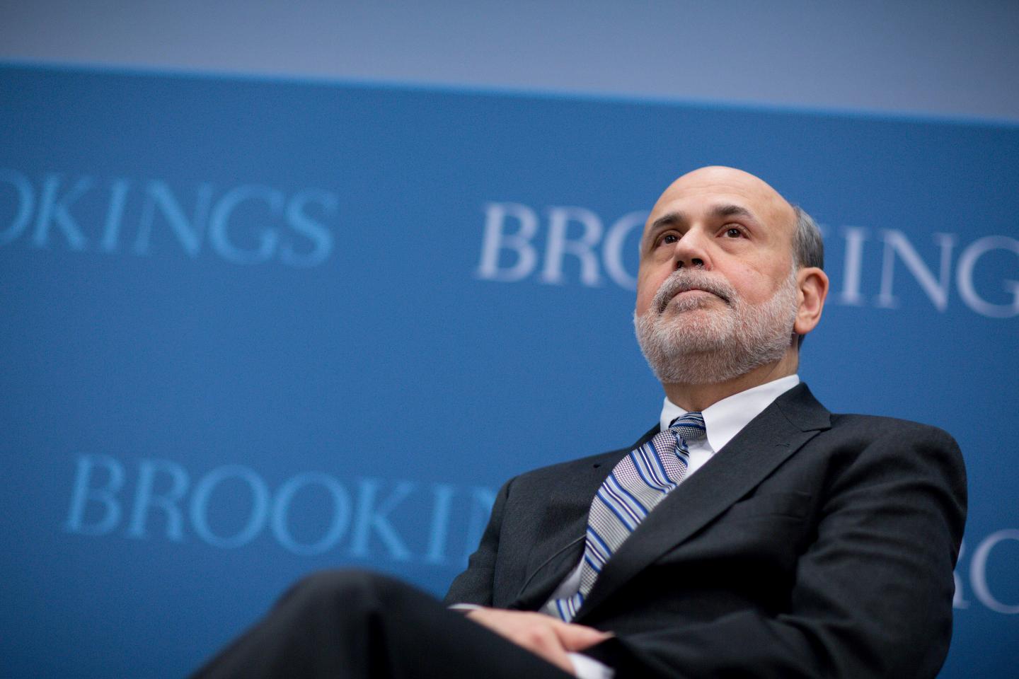 Federal Reserve Chairman Bernanke Speaks At The Brookings Institution