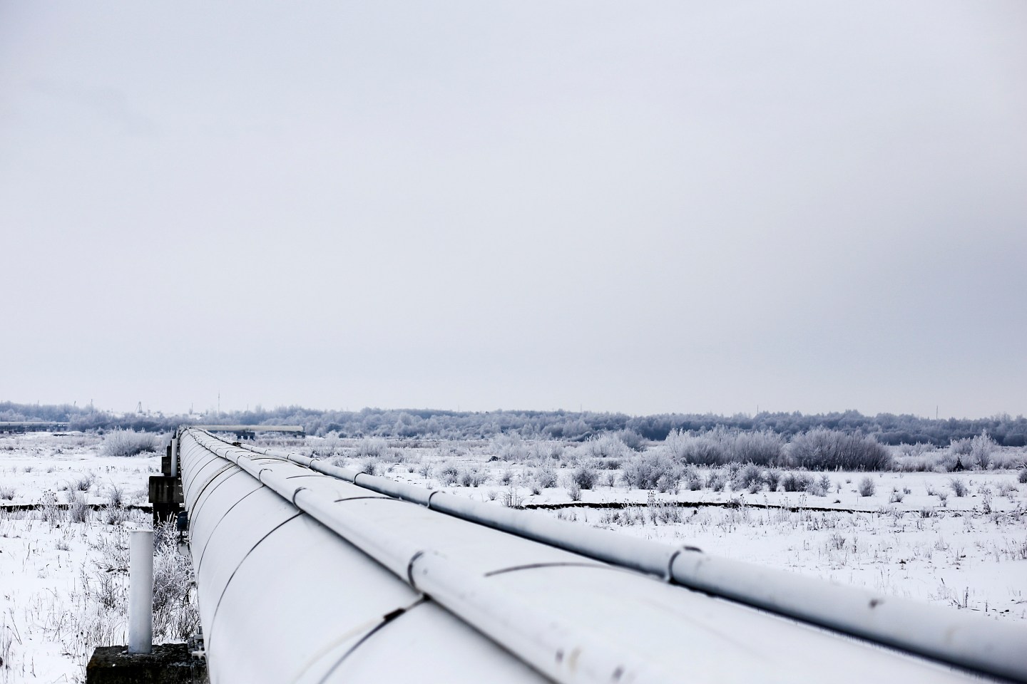 Russian And Ukrainian Gas Pipelines As Ukraine Gas Debt Raises Concern