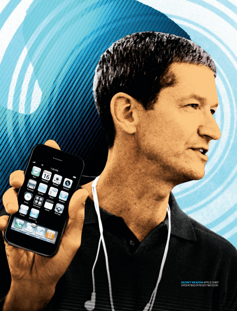 Secret Weapon: Apple chief operating officer Tim Cook.