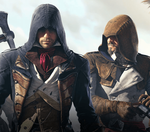 Promotional art for Assassin's Creed Unity.