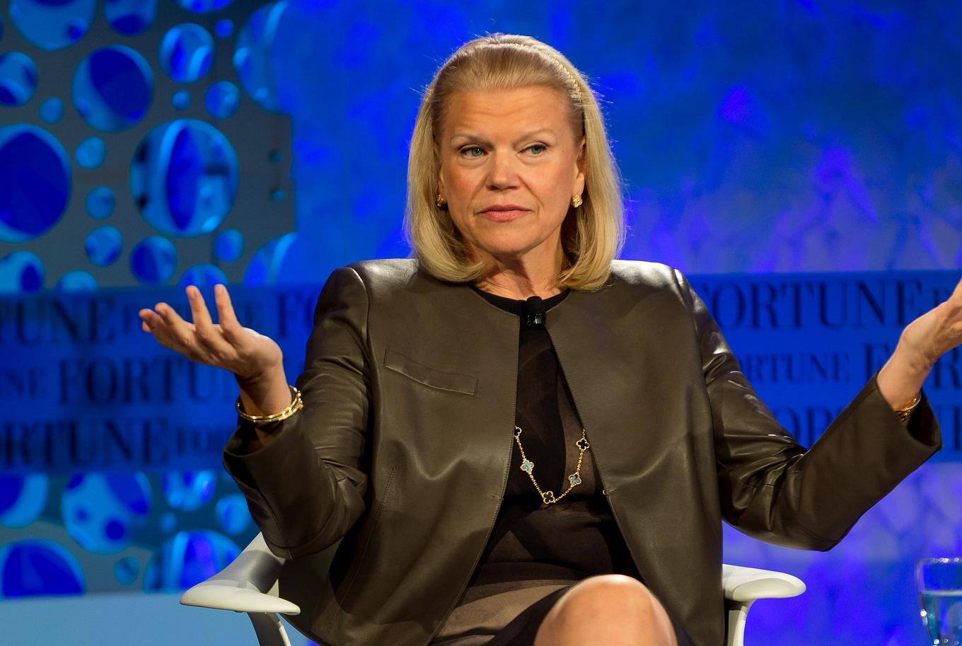 IBM CEO Ginni Rometty at the 2014 Fortune Most Powerful Women summit in Laguna Niguel, Calif.