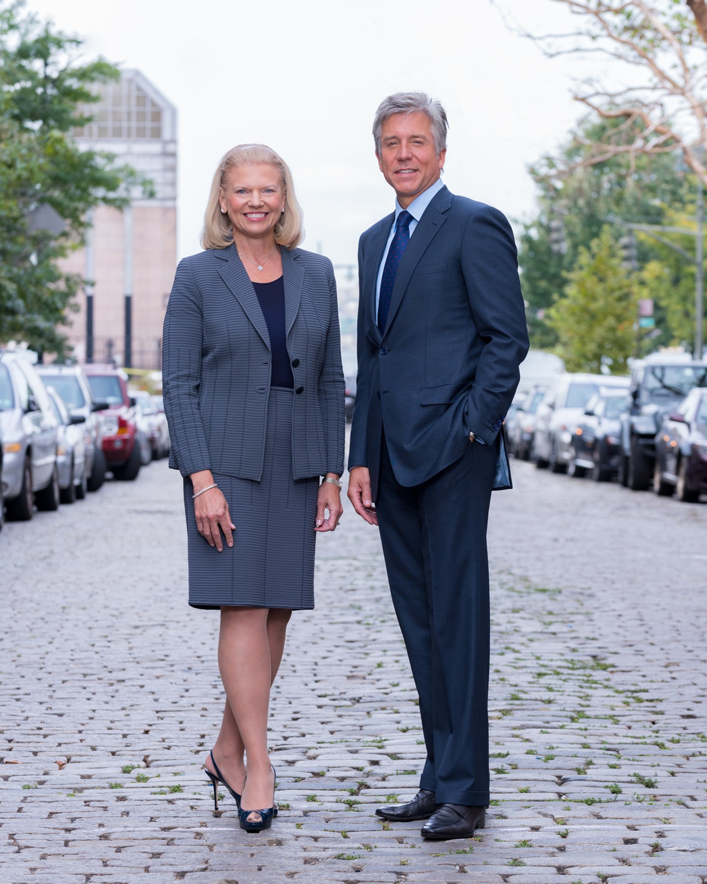 IBM CEO Ginni Rometty and SAP CEO Bill McDermott.