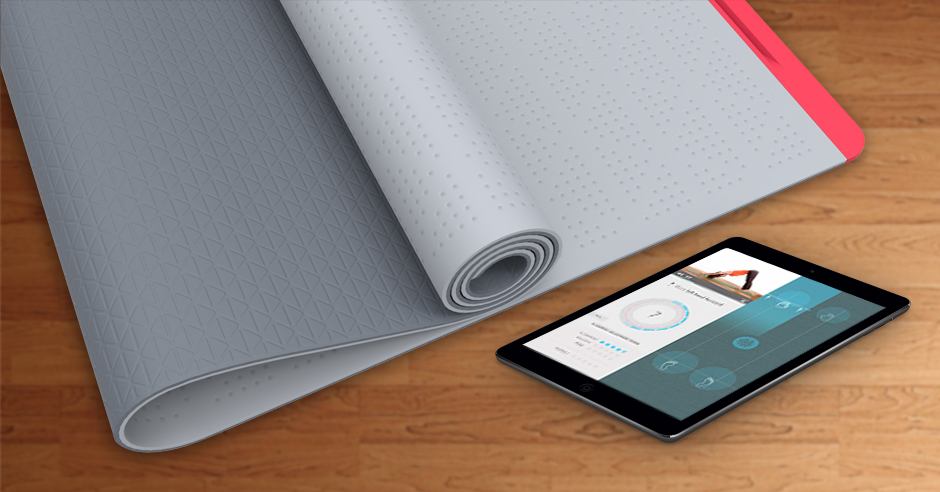 A $300 yoga mat wants to teach you a proper warrior pose