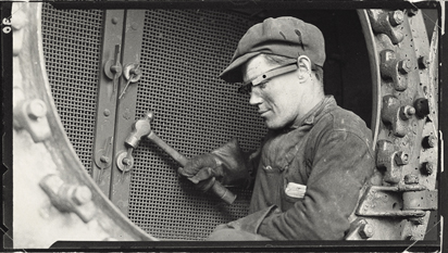 ‘Search: How do I punch this rivet hole?’