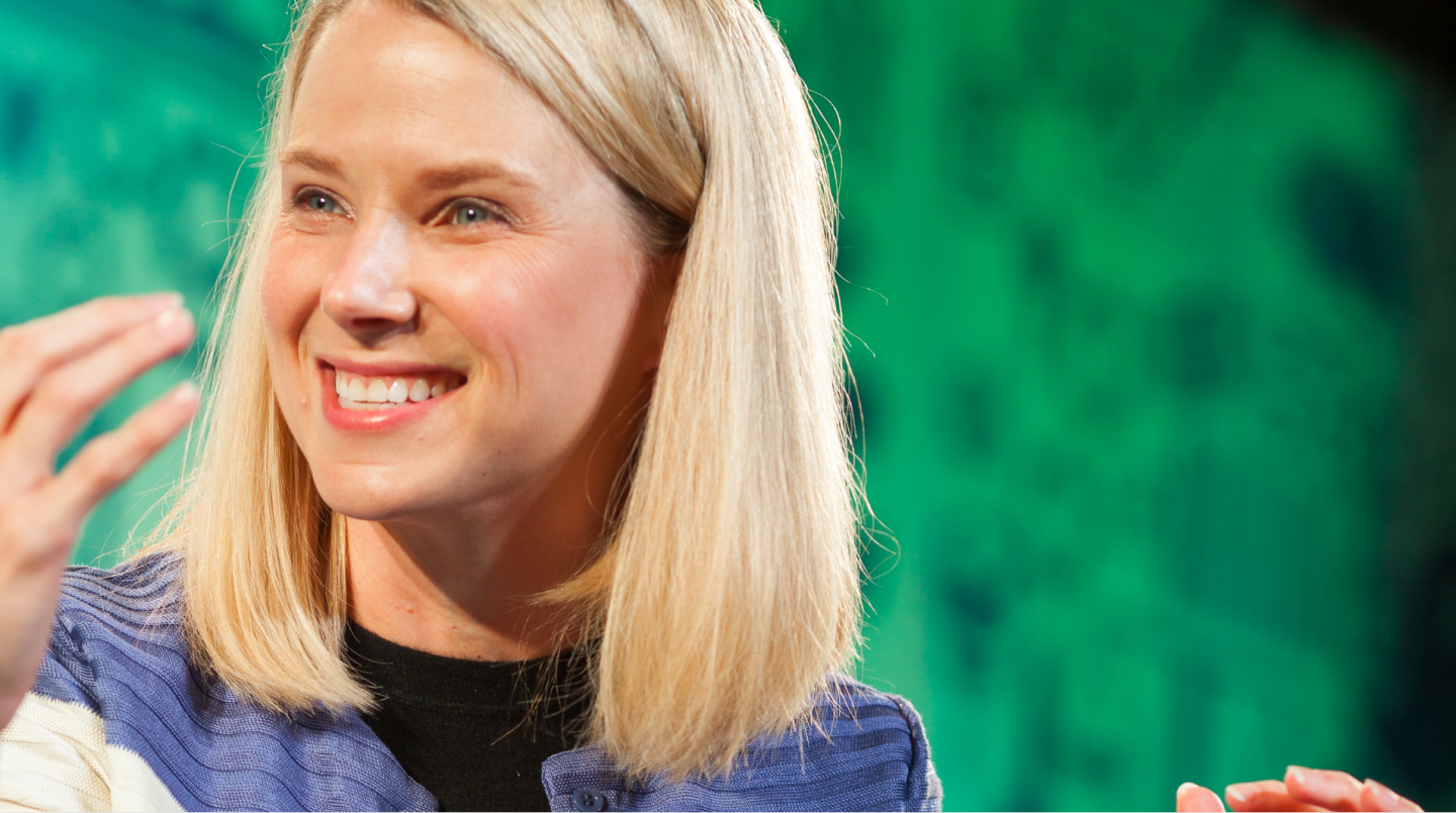 Yahoo CEO Marissa Mayer at the 2013 Fortune Most Powerful Women summit.