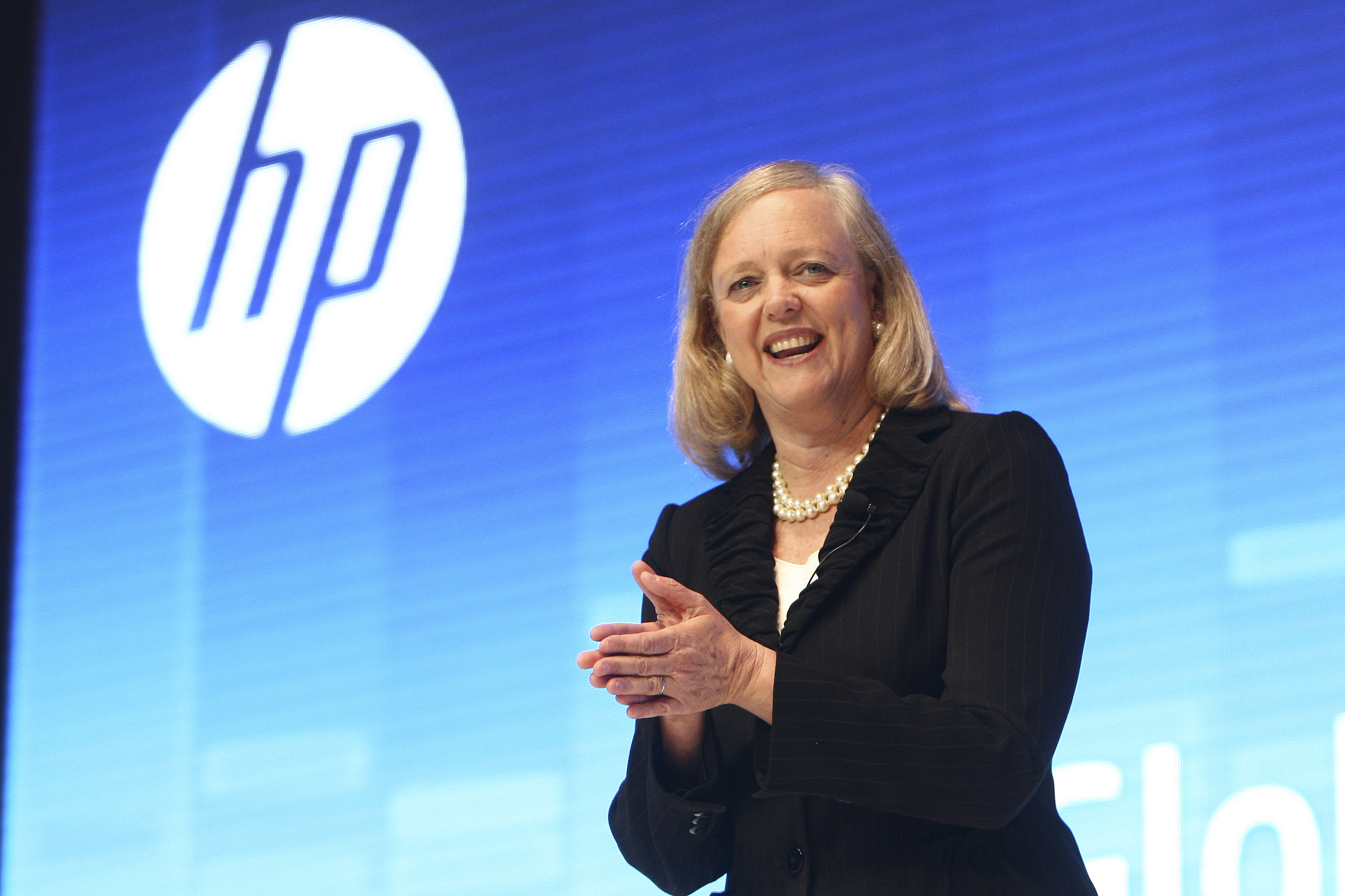 HP CEO Meg Whitman Visits Shanghai