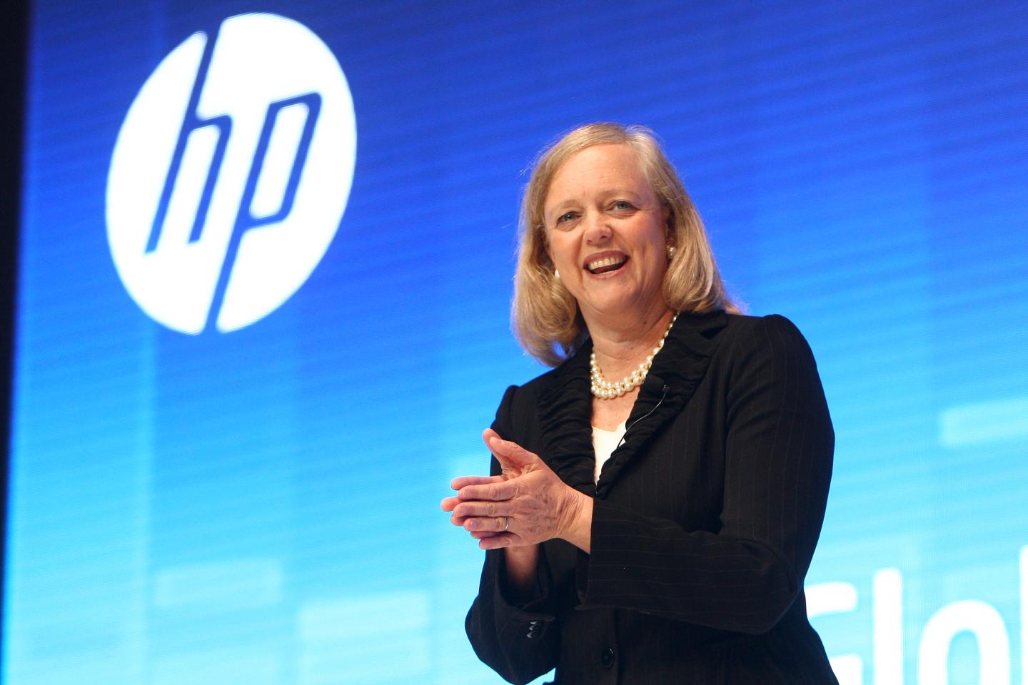 HP CEO Meg Whitman Visits Shanghai