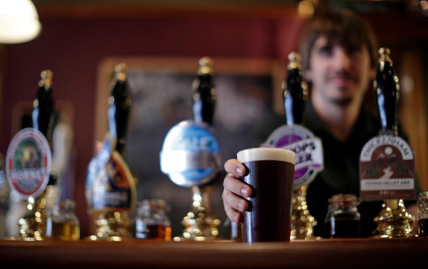 Inside A JD Wetherspoon Plc Public House
