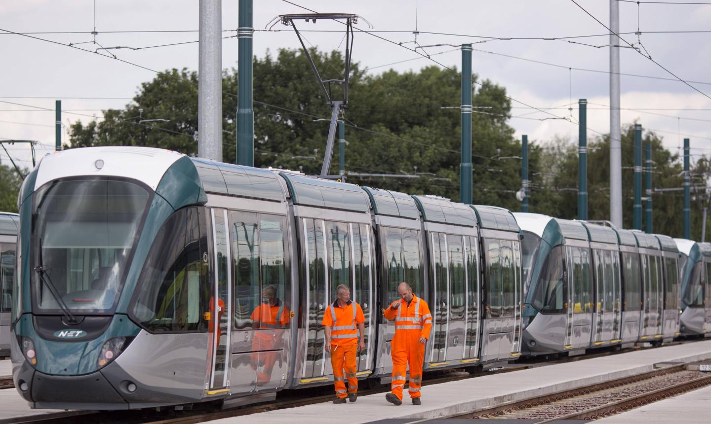 Operations At Alstom SA's Tram Plant